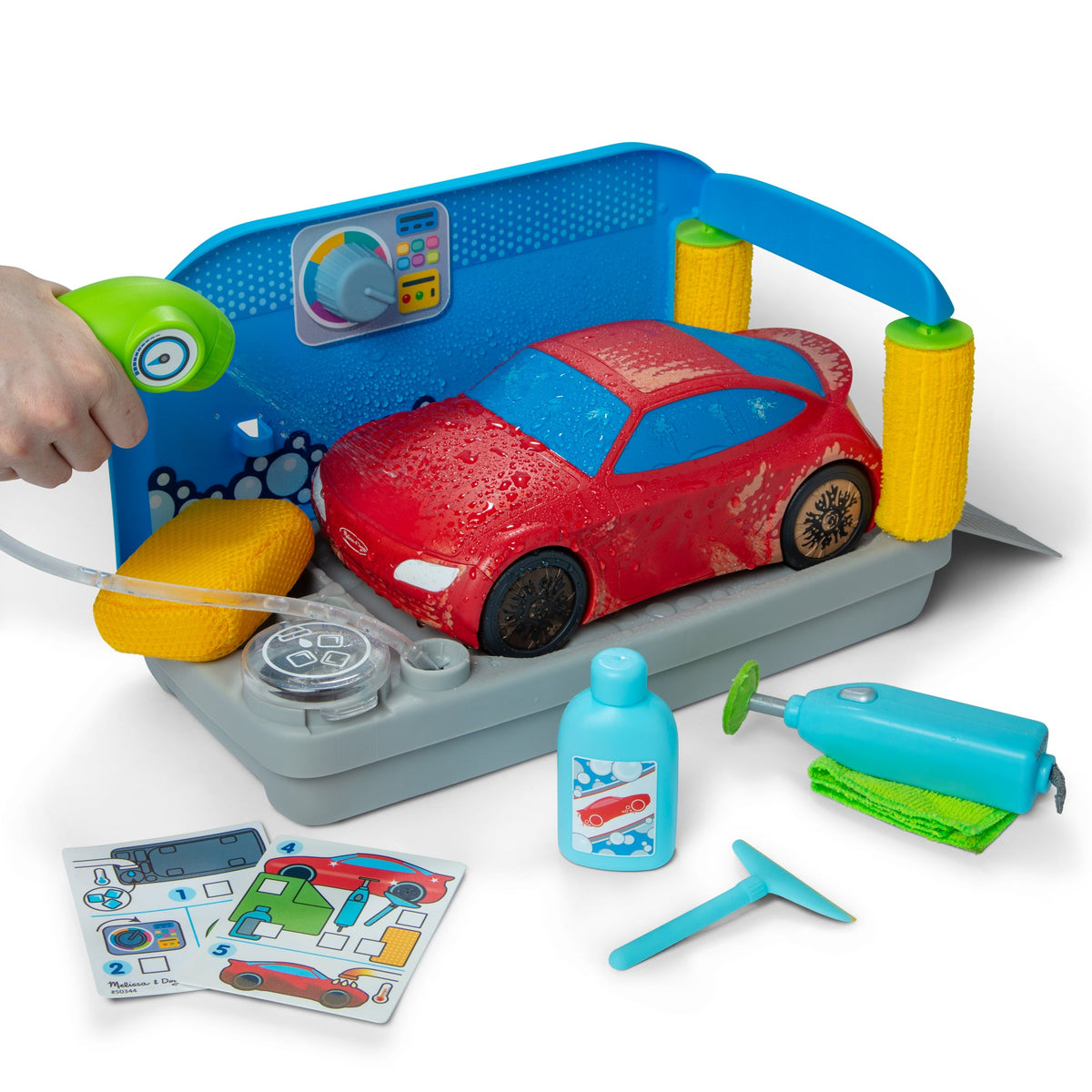 Spray & Shine Car Wash Play Set