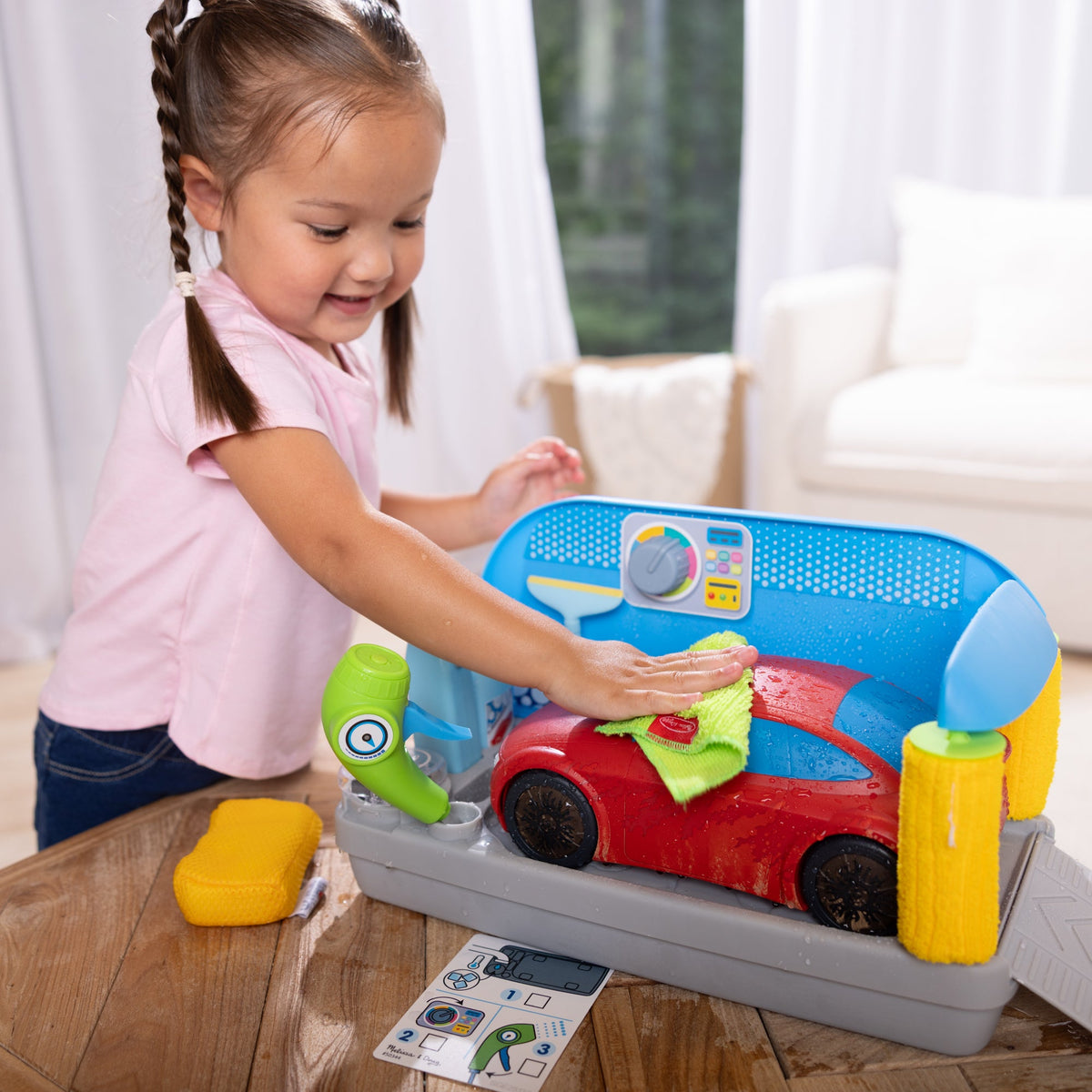 Spray & Shine Car Wash Play Set